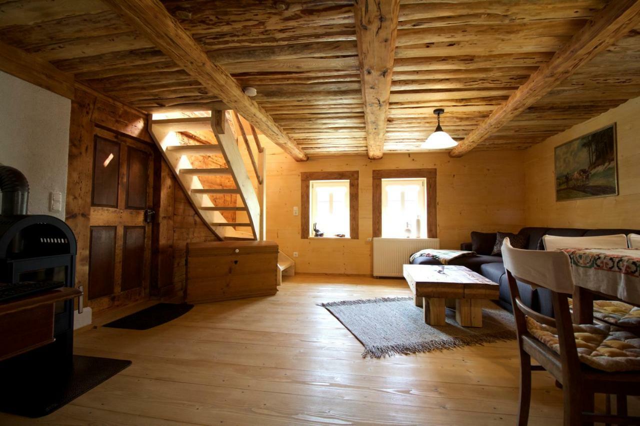 Ferienhaus Anno Dazumal, Wie Zu Opa'S Zeiten Klingenthal Eksteriør bilde