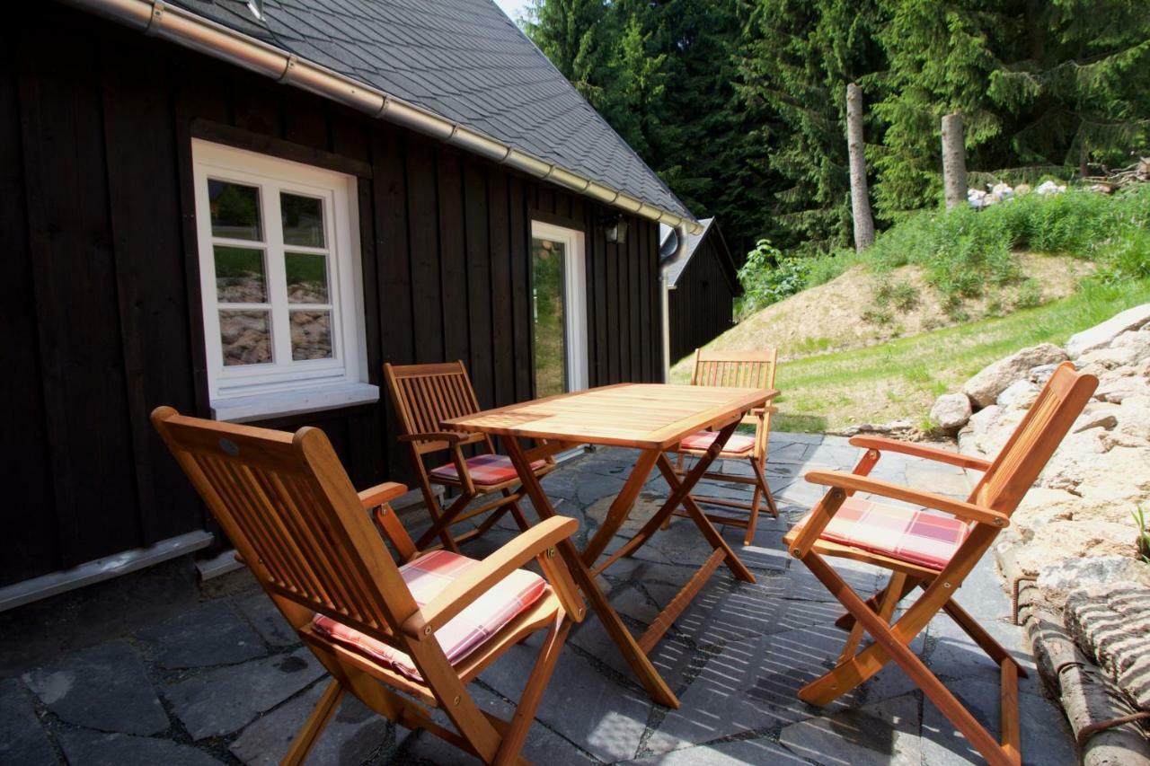Ferienhaus Anno Dazumal, Wie Zu Opa'S Zeiten Klingenthal Eksteriør bilde